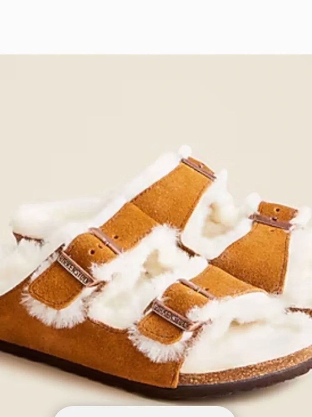 Birkenstock Arizona Sherling Sandals